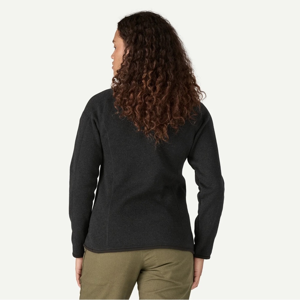 Patagonia Women’s Better Sweater Quarter 1/4 Zip Fleece Black Size Small - Picture 10 of 11